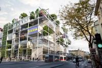 Parkolók helyett sok fának ad majd otthont az IKEA legújabb bécsi épülete Parkolók helyett sok fának ad majd otthont az IKEA legújabb bécsi épülete