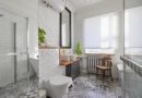 Gyönyörű, modern fürdő lett a régies helyiségből – Inspiráló ötleteket osztott meg a népszerű tervező